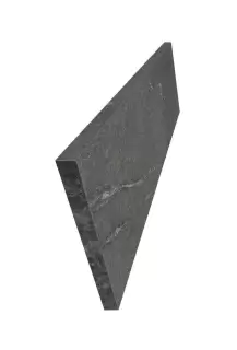 ЛУГАНО ГРАФИТ СТУПЕНЬ УГЛОВАЯ ПРАВАЯ